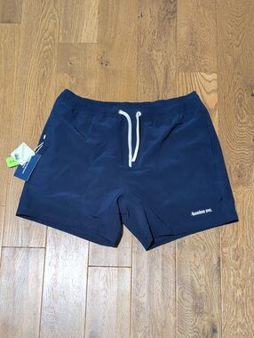 BAMBOO AVE Navy Blue Men’s Shorts Size XL
